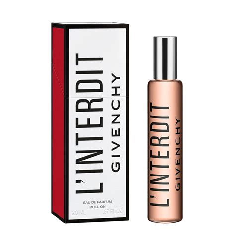 givenchy - 'l'interdit' roll-on eau de parfum 20ml|l'interdit givenchy original version.